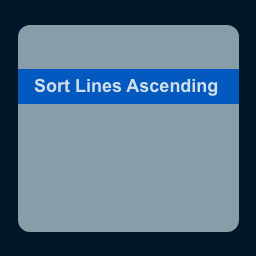 Sort in Context Menu